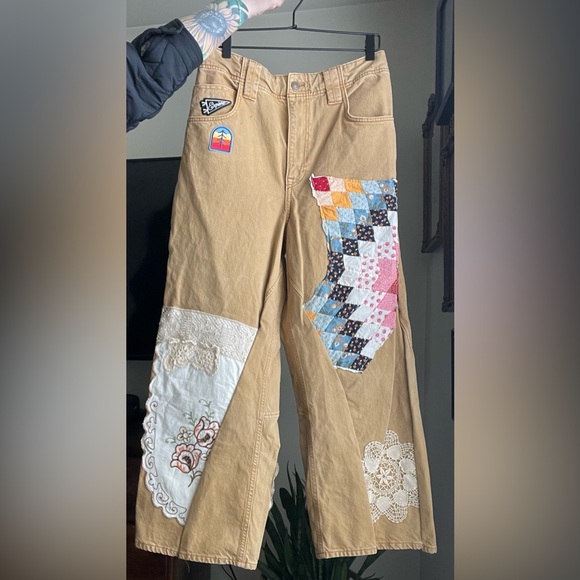 NWOT- We The Free Chill Vibes Dropped Wide-Leg Jeans (RE-WORKED🪄) - Picture 2 of 5